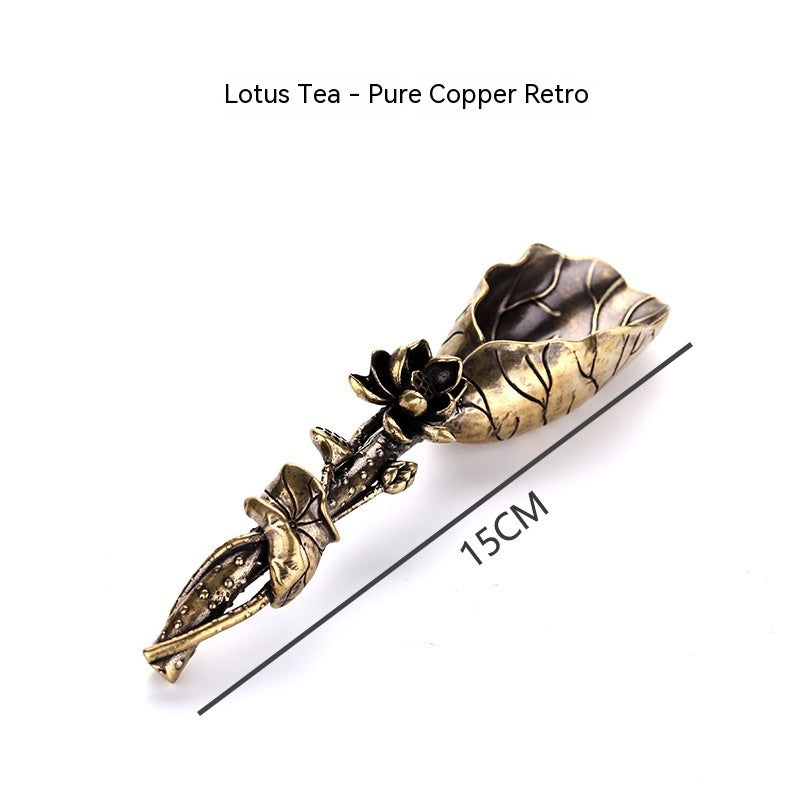 Pure Copper Creative Lotus Zen Tea Ceremony With Six Kung Fu Tea Utensils 2a0bf159 b913 49ac 9245 af5a919c74ce 40fd9eef 04e1 