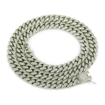 Full Rhinestone Cuban Bracelet Hiphop Men's Fashion 2a196916 1fc4 4700 8339 92c303c9e5b7