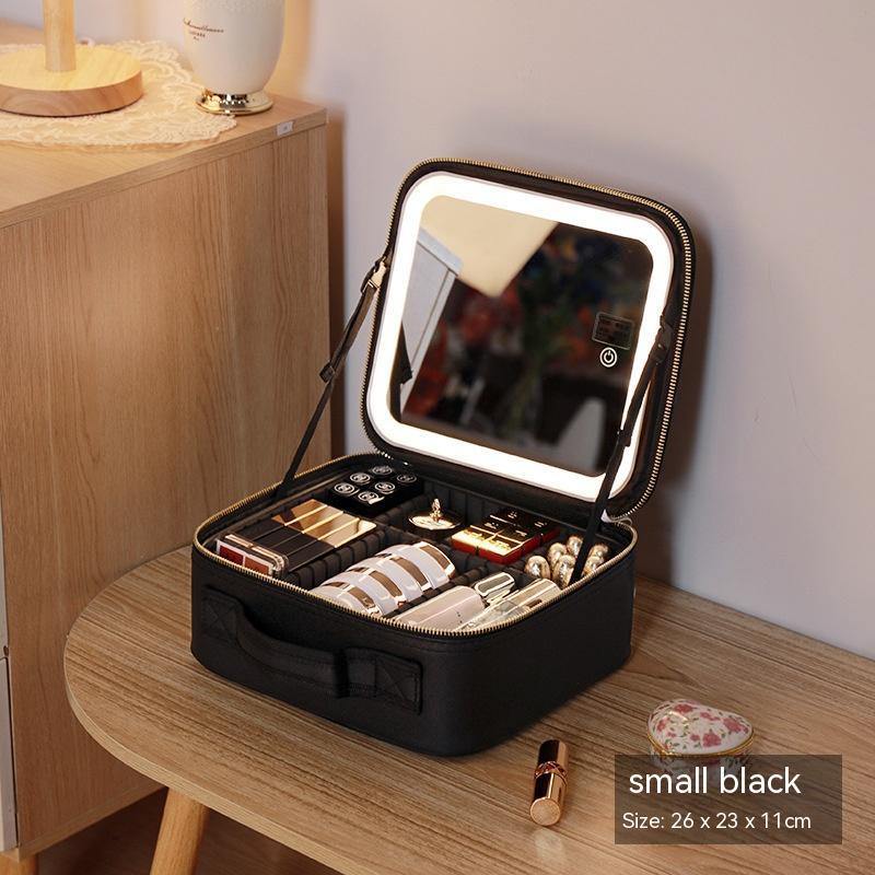 With Mirror And LED Light Cosmetic Bag Skin Care Storage Box 2a288fca e4e8 459d 9c37 76893d295f1c trans 44fcd192 ebbf 40ff ab