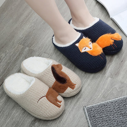 Men And Women Indoor Cotton Slippers Cartoon Cute 2a2c7335 8f9d 462c 8dd8 872c1f8b9e76