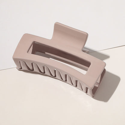 Japan And South Korea Simple Large Square Hollow Grab Clip 2a3e8918 58b5 4360 bc90 f56c14401bf1