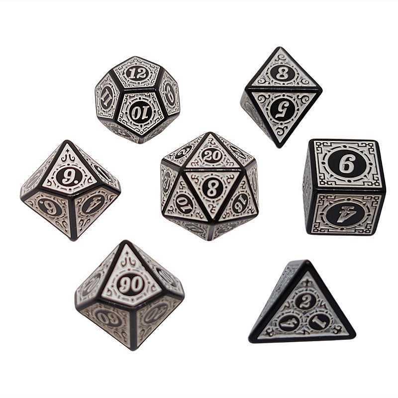 Pattern Multi-faceted Digital Dice Running Group Board Game Accessories Props 2a535702 4587 43ed b18b a71b1acacd08