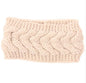 Women's Twist Needle Knitting Female Warm Crochet Wool Headband 2a5815ea f673 44dc ae32 9048d8acc18a
