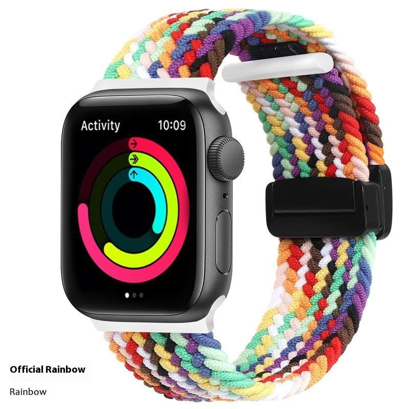 Knitted Nylon Watch Strap And Wristband For Sports 2a5f53d5 d303 4666 94b3 2d7d1bbd154f trans