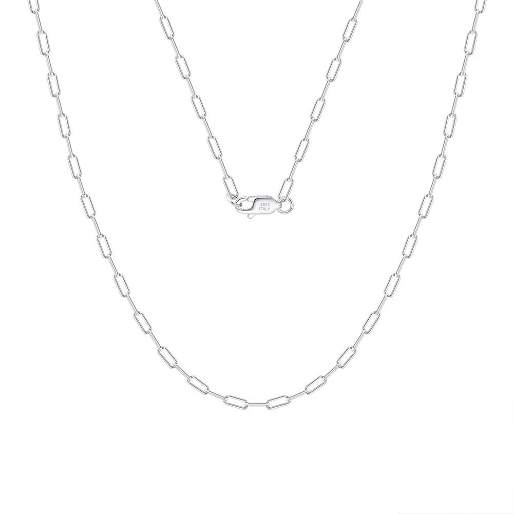 Creative Personality Sterling Silver Clip Clavicle Chain 2a66a3e1 66f7 4c32 8e52 cf4ada43ed13 trans