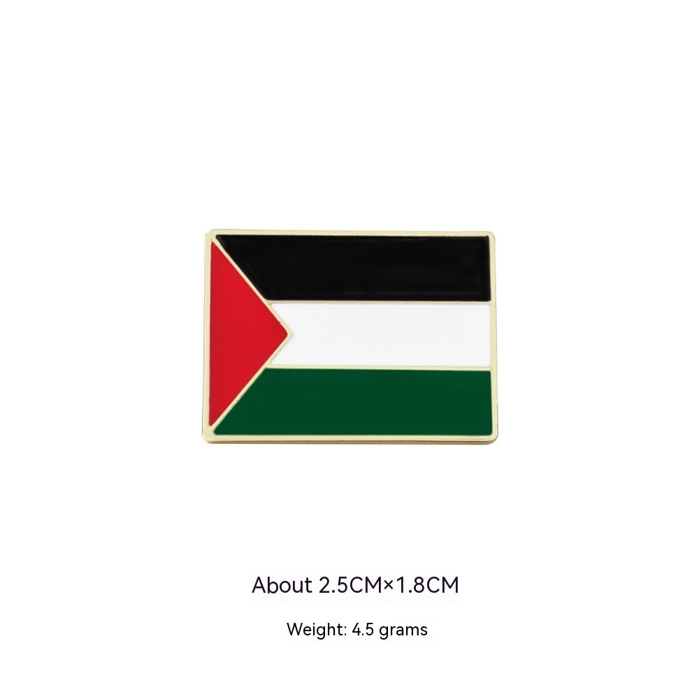 Fashion Simple Free Palestine Flag Brooch 2a7b66c0 eef5 4907 b4e5 3100de6ce95c trans