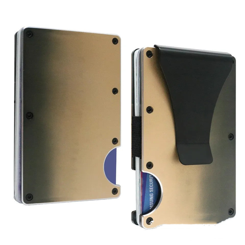 Gradient Color Metal Clamp Ultra-thin Aluminum Alloy Card Package 2a8143ab d916 4149 81c0 a833081a8ace