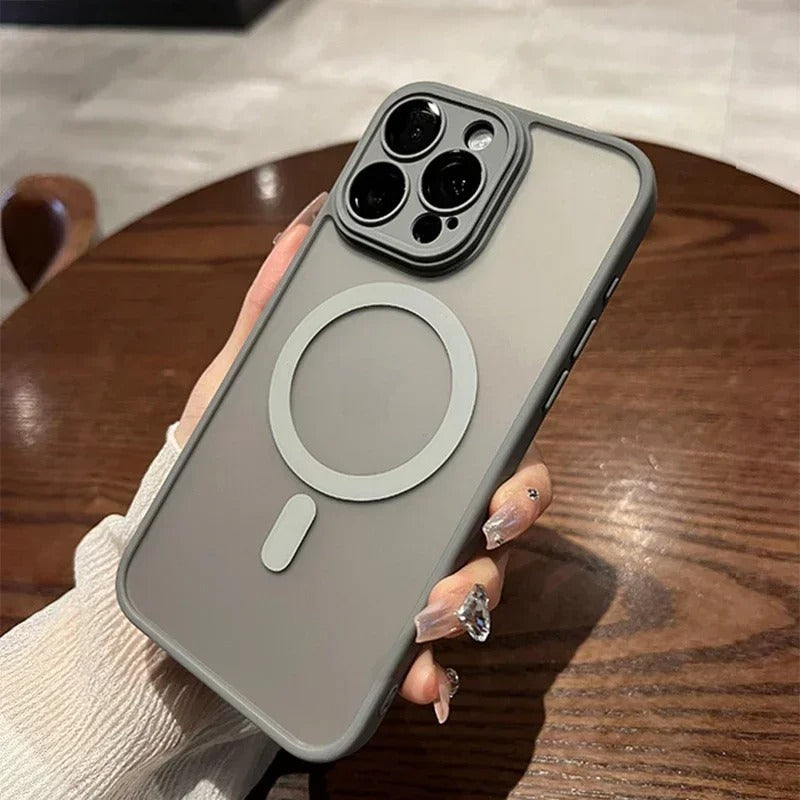 Applicable To 151314Promax Frosted Magnetic All-inclusive Phone Case - 图片 2