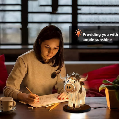 Home Cow Table Lamp Fun Cow Small Night Lamp 2aa57dab eea9 4461 b803 81fef201fb2f