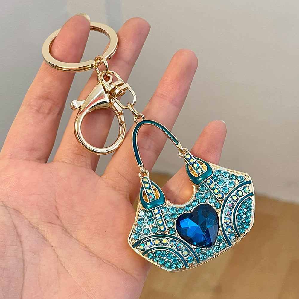 Fashion Exquisite Diamond Crystal Car Key Ring 2ab02153 0bdb 4442 b1a7 b464f569be3a