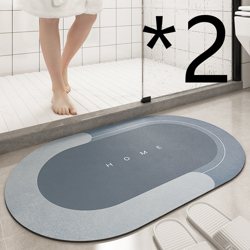 Cushion Bathroom Sliding Door Floor Foot Mat 2ab38839 e093 4364 b200 eee661c1b40f