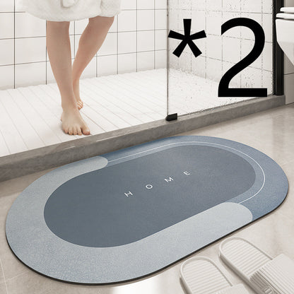 Cushion Bathroom Sliding Door Floor Foot Mat 2ab38839 e093 4364 b200 eee661c1b40f