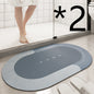Cushion Bathroom Sliding Door Floor Foot Mat 2ab38839 e093 4364 b200 eee661c1b40f