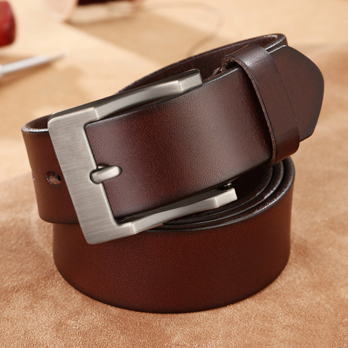 Belt Men's Pin Buckle Business Casual Simple 2ac2df1d 1db6 4451 a9ab 3eef34cb2b3b