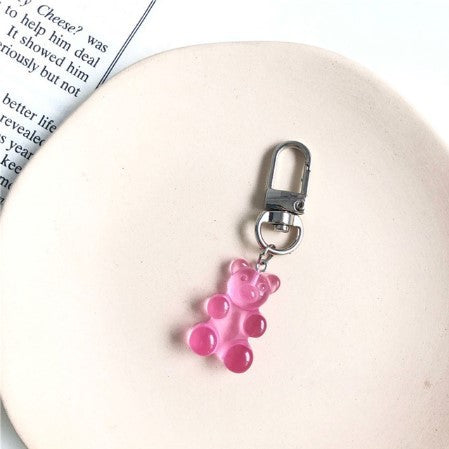 Candy Color Bear Keychain Female Cute Resin 2ac89462 238b 4701 8db4 42a40368a886