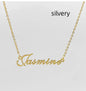 Stainless Steel English Letter Pendant Plated 18K Gold 2ad1e9ec 488a 455e 86f8 c8a557df4b7d
