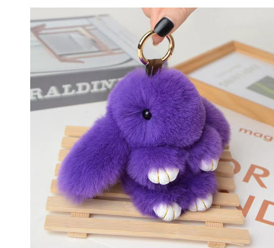 Fashionable Cotton Cute Rabbit Keychain Pendant 2ae32a46 932d 4965 a13b ecf4c63f05b3