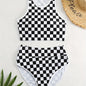 Racing One-piece Swimsuit With Suspender And Backless Sporty Style 2aea2587 c3ef 46af a2fa a66fbbc0460b