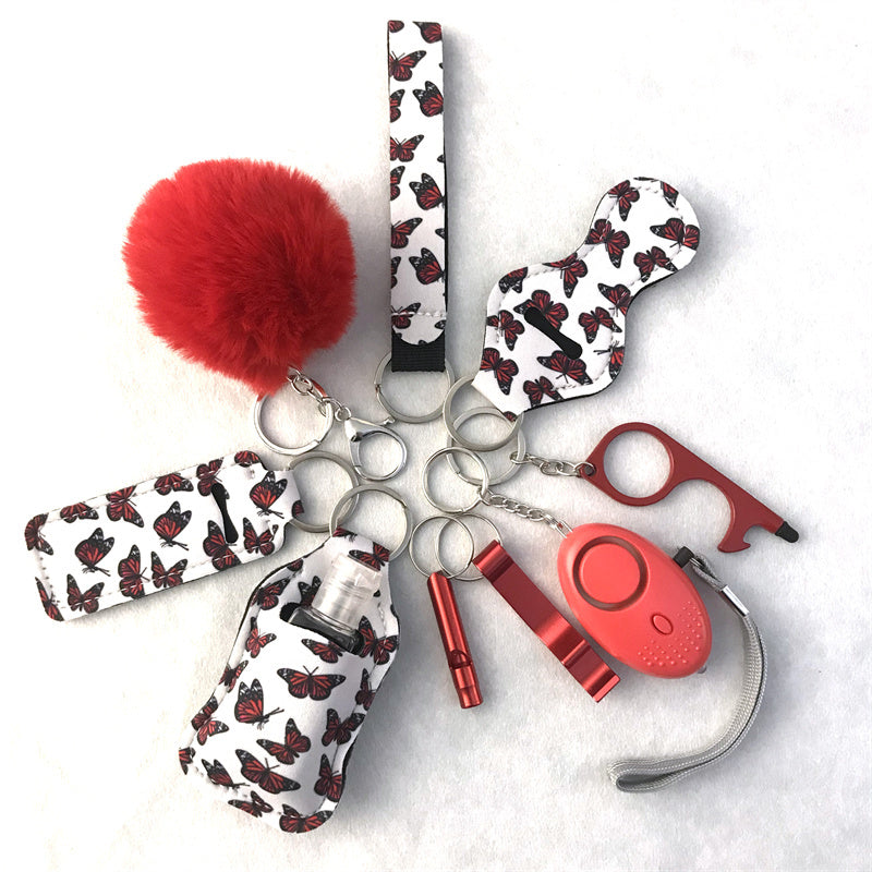 Wrist Keychain 10 Pieces Suit Door Opener Hand Sanitizer Bag 2af75b34 7812 4e29 a3a9 7c5a94a3baa8