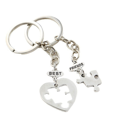 Crystal Love Puzzle Hollow Letters Accessories Geometric Simple Couple Keychain 2b05164a d9f4 4091 8963 102193ac2b37