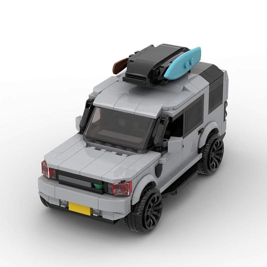 8 Grid Car Land Rover Discovery 4 SUV Assembled Speed Series Boy Gift - HD Wireless Product #1