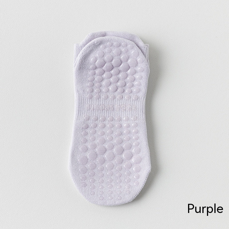 Women's Pure Cotton Non-slip Silicone Indoor Fitness Pilates Socks 2b2e18ae 15df 4ad1 9436 17becb798649