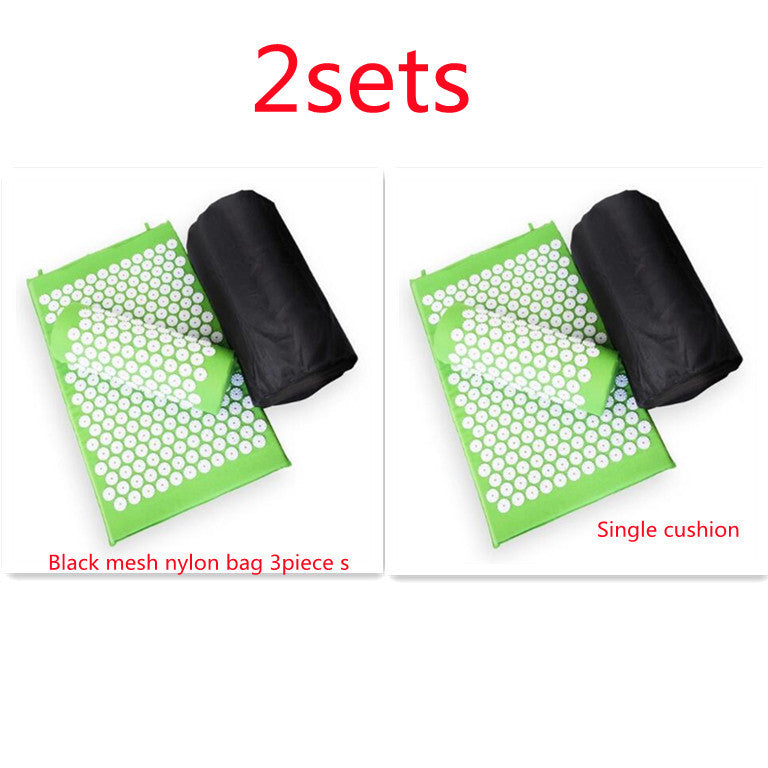 Round Buckle 27 NeedlesAcupuncture Mat, Yoga Mat, Massage Mat 3-Piece Set 2b366a50 a0dd 4e47 b780 47f576d3753b