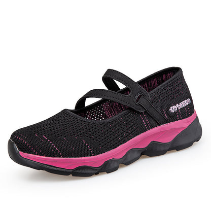 Mesh Breathable Middle-aged Women's Large Size Lightweight Elderly Walking Shoes 2b57f7e5 7165 490f a285 a02a4e1ef146