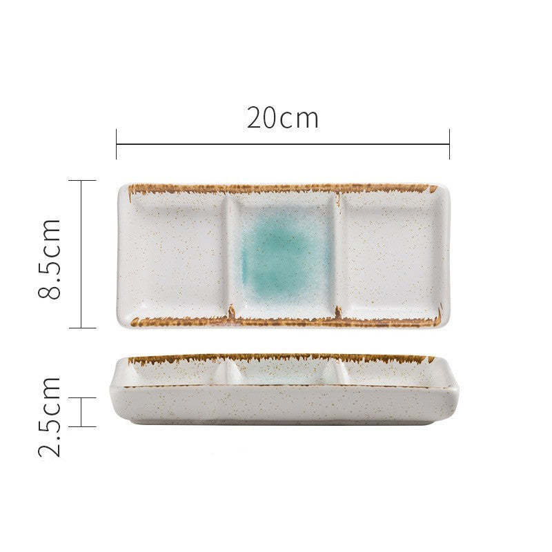 Japanese Three Grid Seasoning Dish With Dipping Material Ceramic Dish 2b5eb4c4 446e 4d7c 9a3e c112f94bb08c