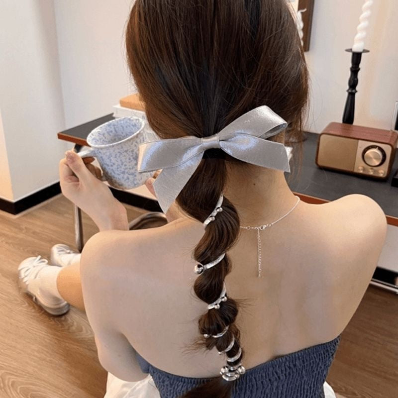 Bow Phone Line Hair Ring Durable Headband 2b720d44 054d 48d5 a1c2 0b2a251ffeb7