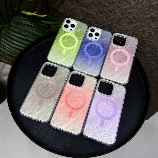 Colorful Magnetic Drop-resistant Phone Case - 图片 1