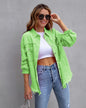 Fashion Ripped Shirt Jacket Female Autumn And Spring Casual Tops Womens Clothing 2b82f3d8 52ce 444b a3e5 a207486cbbdc