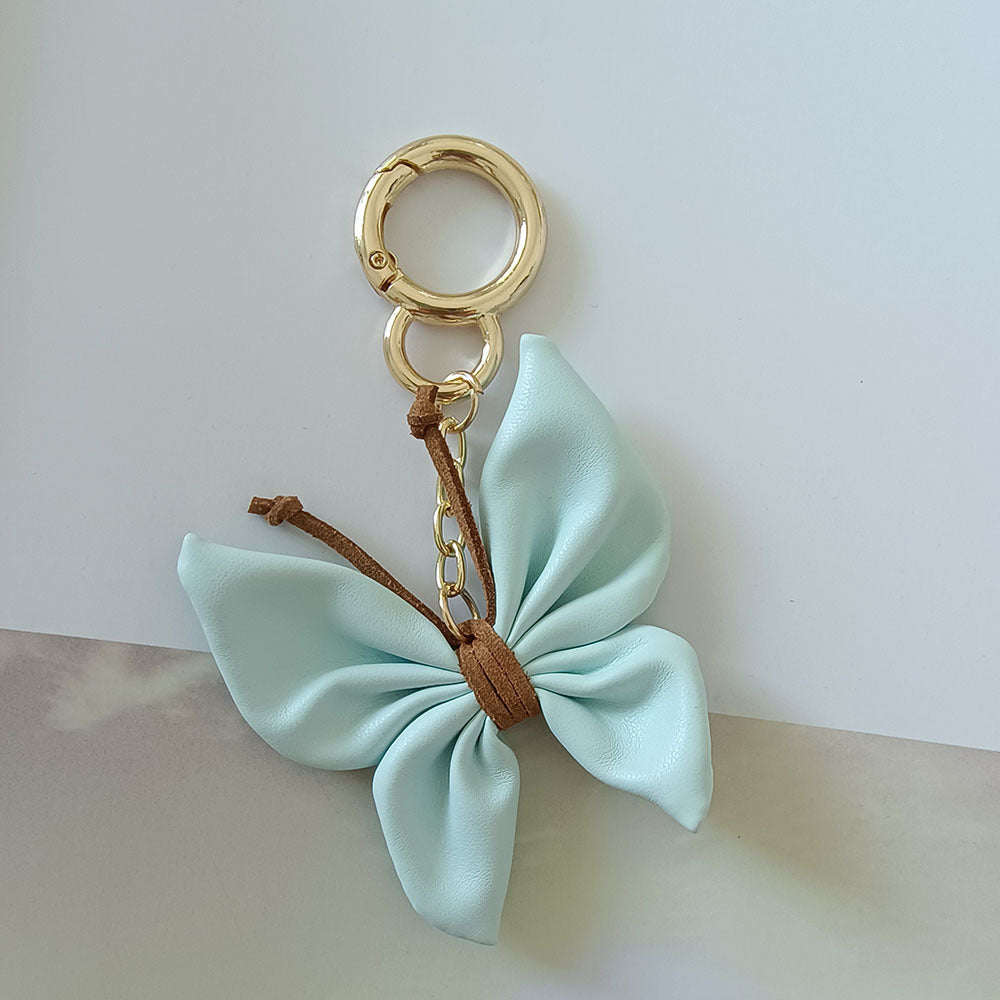 Butterfly Keychain Cars And Bags PU Leather Pendant 2b884a7f 0bd5 4107 abd9 12b83a85b0b9