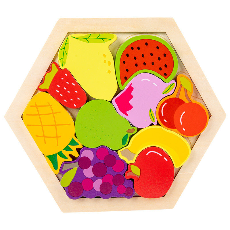 Children's Animal Fruit Creative Three-dimensional Puzzle Puzzle Educational Toys 2b9a1329 dcbd 4e80 8731 4acfd5bb6f85