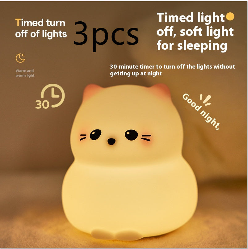 USB Rechargeable LED Colorful Timing Atmosphere Silicone Light 2b9ce233 52e5 4cb3 814c 99e41b5c74e0