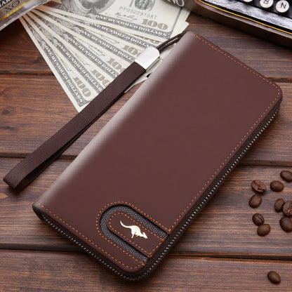 New Men's Wallet Long Zipper 2bb3a4bf fad0 4a47 b6fa 80e673107357