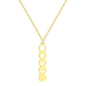 Women's Moon Phase Shape Space Themed Pendant Necklace 2bb902e7 cab1 4609 8204 738f28b6e4d6
