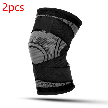 Outdoor Sports Protective Gear Running Bicycle Cycling Basketball Breathable Strap Pressurized Breathable Mountaineering Knee