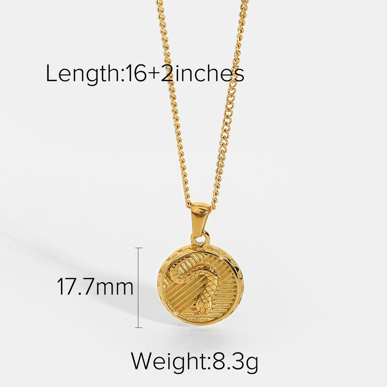 Statement Square Tarot Signet Pendant Necklace 2bc0cee6 d96f 4d4f bd3a 05bad22200aa