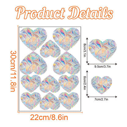 Rainbow Prism Electrostatic Glass PVC Decorative Colorful Window Stickers 2bd83ab3 fd54 45b0 9112 5f76a604e374
