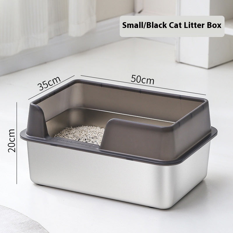 Stainless Steel Litter Box High Fence Anti-splash 2be24238 5649 4011 a6bb 90a157986e23 trans