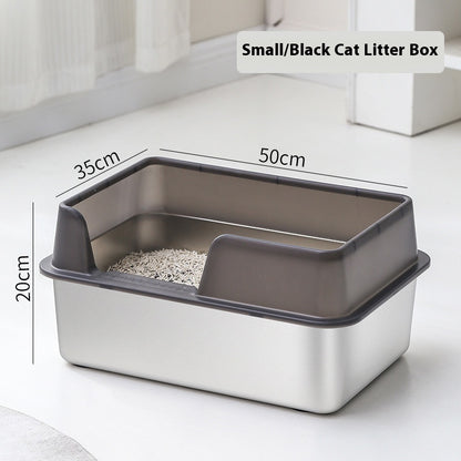 Stainless Steel Litter Box High Fence Anti-splash 2be24238 5649 4011 a6bb 90a157986e23 trans