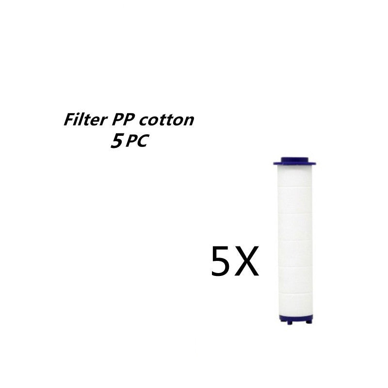 Propeller Driven Shower Head With Stop Button And Cotton Filter Turbocharged High Pressure Handheld Shower Nozzle 2c012161 2e