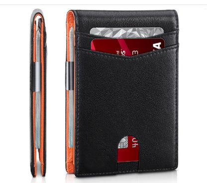 PU Leather Multiple Card Slots Anti-theft Wallet Card Holder 2c0f4f58 b5b5 47dc bfab a34d105135db