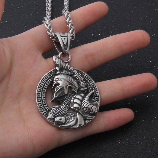 Viking Warrior Titanium Steel Pendant Stainless Steel 2c1d314c 8dfe 4f30 9249 39ce5db40a97