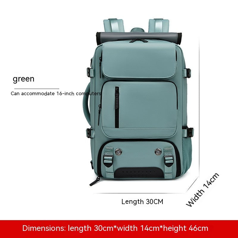 Backpack Leisure Travel Large Capacity Men's Backpack Waterproof Computer Bag 2c2daaef 0917 471d 803f b1092a44181e