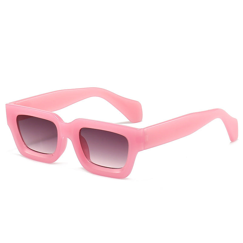 Retro Concave Frame Wide Foot Square European And American Sun-proof Sun Glasses 2c34ea27 0023 4223 91b9 ee05868db9e7
