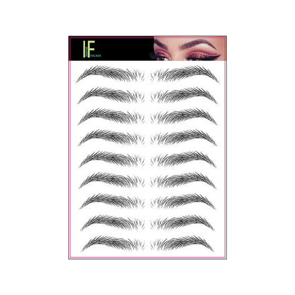 3D Waterproof Semi-permanent Eyebrow Stencil Stickers - HD Wireless Product #18