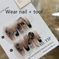 Handmade Long Camellia Girl Nail Tip 2c704bcb d4dd 4250 b523 4dfe7e4c5ccf