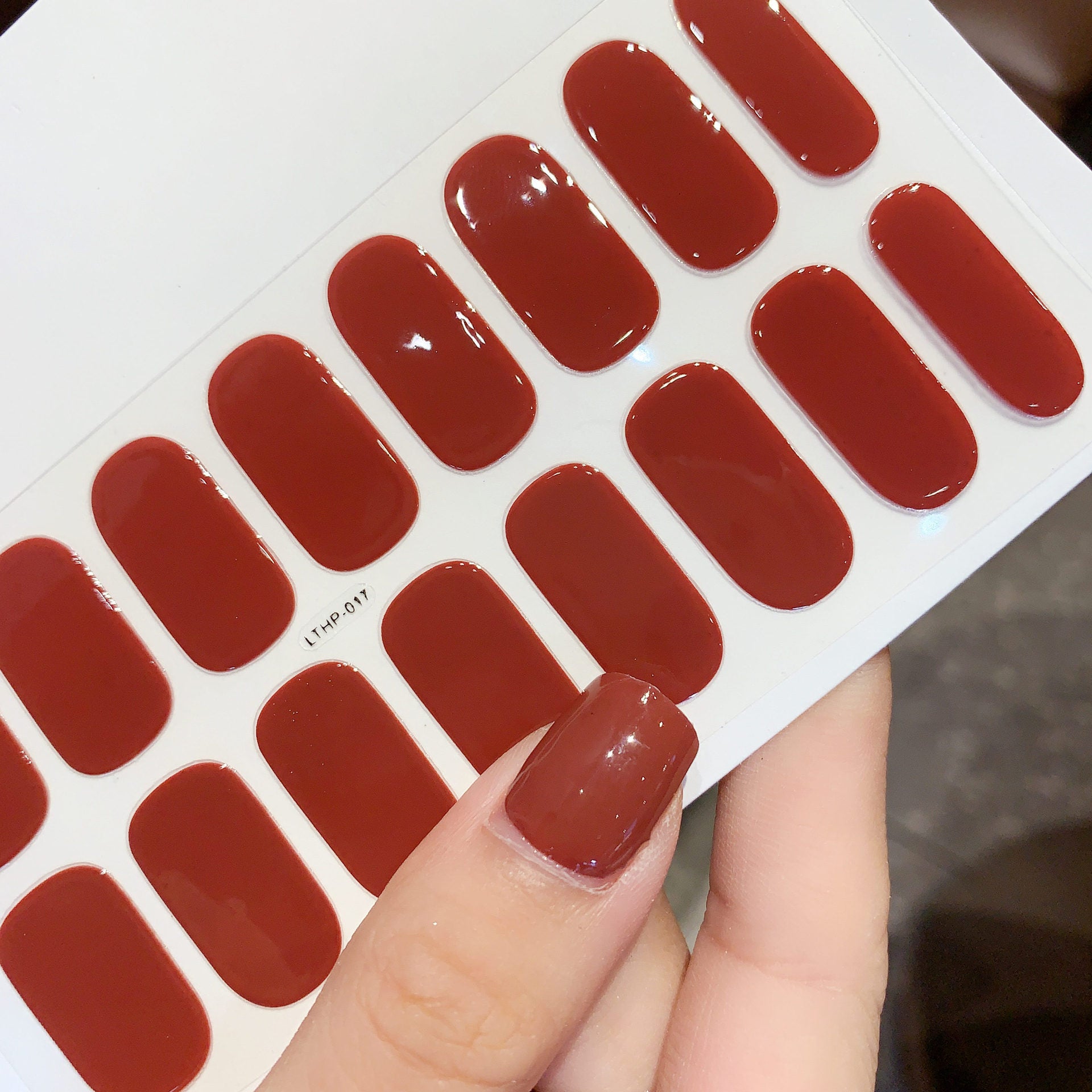 Waterproof And Durable Second Generation Semi-cured UV Nail Beauty Stickers 2c725940 0df9 468e a6ef 851d8b6a0712